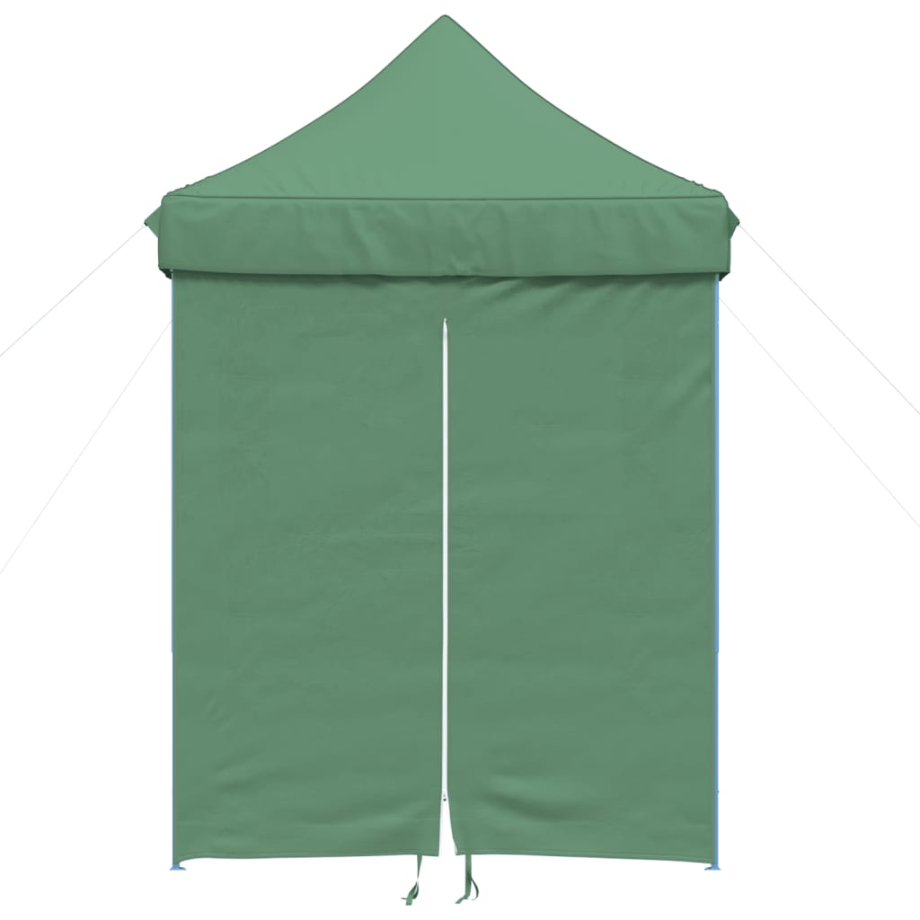 Vidaxl Partytent Foldable Pop-Up With 4 Side Walls Green