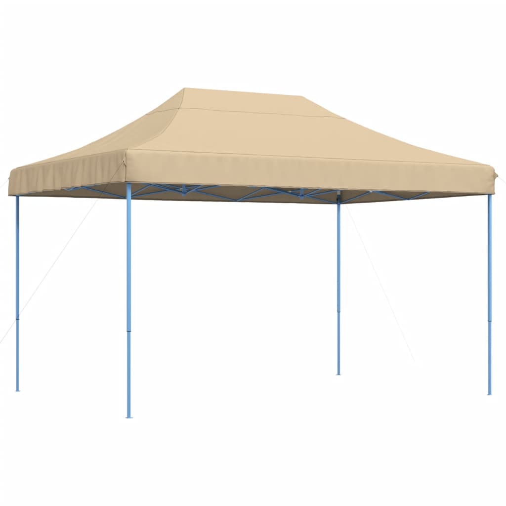 Vidaxl PartyTent Foldbar Pop-Up 410x279x315 cm beige