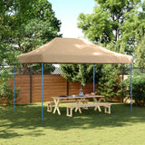 Vidaxl Partytent Foldable Popup 410x279x315 cm Beige