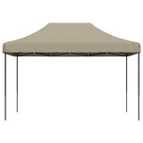 Vidaxl PartyTent Foldable Pop-up 410x279x315 cm taupe