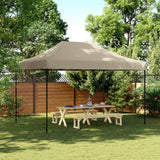 Vidaxl PartyTent Pople Pop-Up 410x279x315 CM Taupe