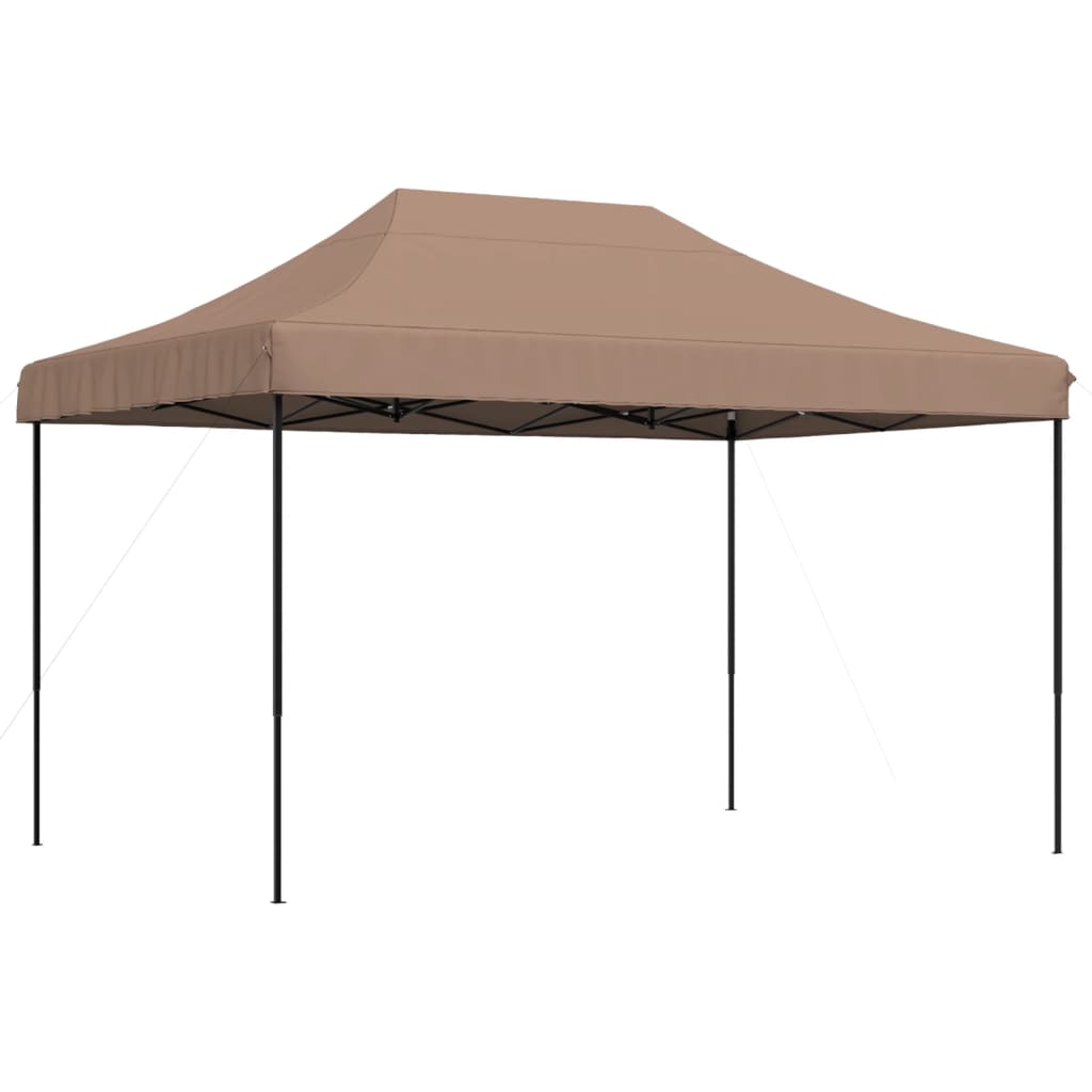 Vidaxl PartyTent Składane wyskakujące okienko 410x279x315 cm brąz