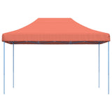 Vidaxl PartyTent Skládací vyskakovací okno 410x279x315 cm terakota