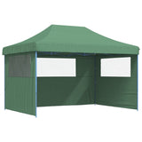 Vidaxl PartyTent Plegable plegable con 3 paredes laterales Verdes