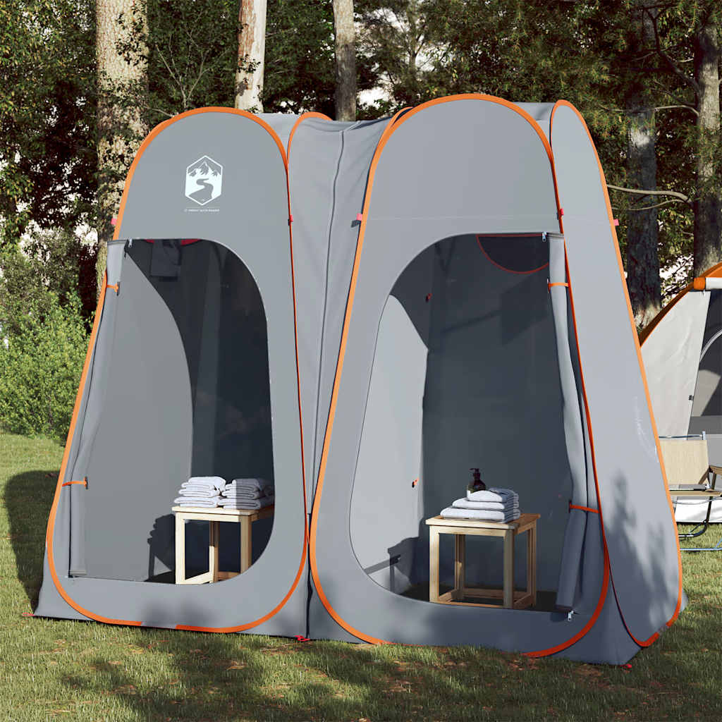 Vidaxl Privacy Tent Popup Waterdich Gray und Orange