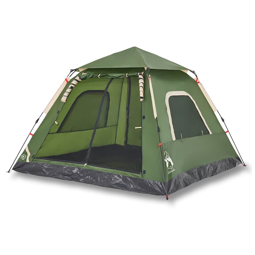 Vidaxl Dome Zelt 5-Personen Fast Release Green