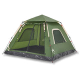 Vidaxl Dome Zelt 5-Personen Fast Release Green