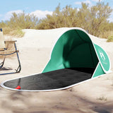 Vidaxl beach tent pop-up waterproof sea green