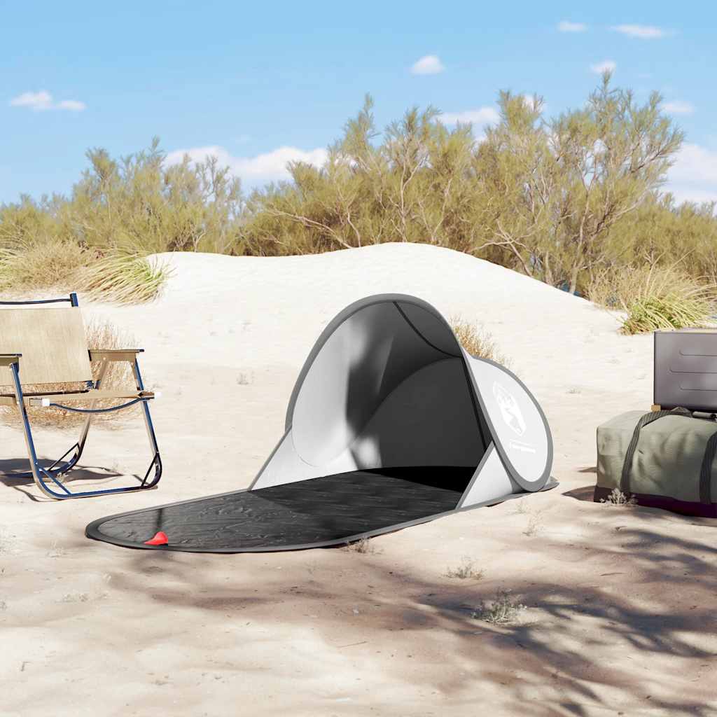 Vidaxl Beach Tent pop-up étanche gris