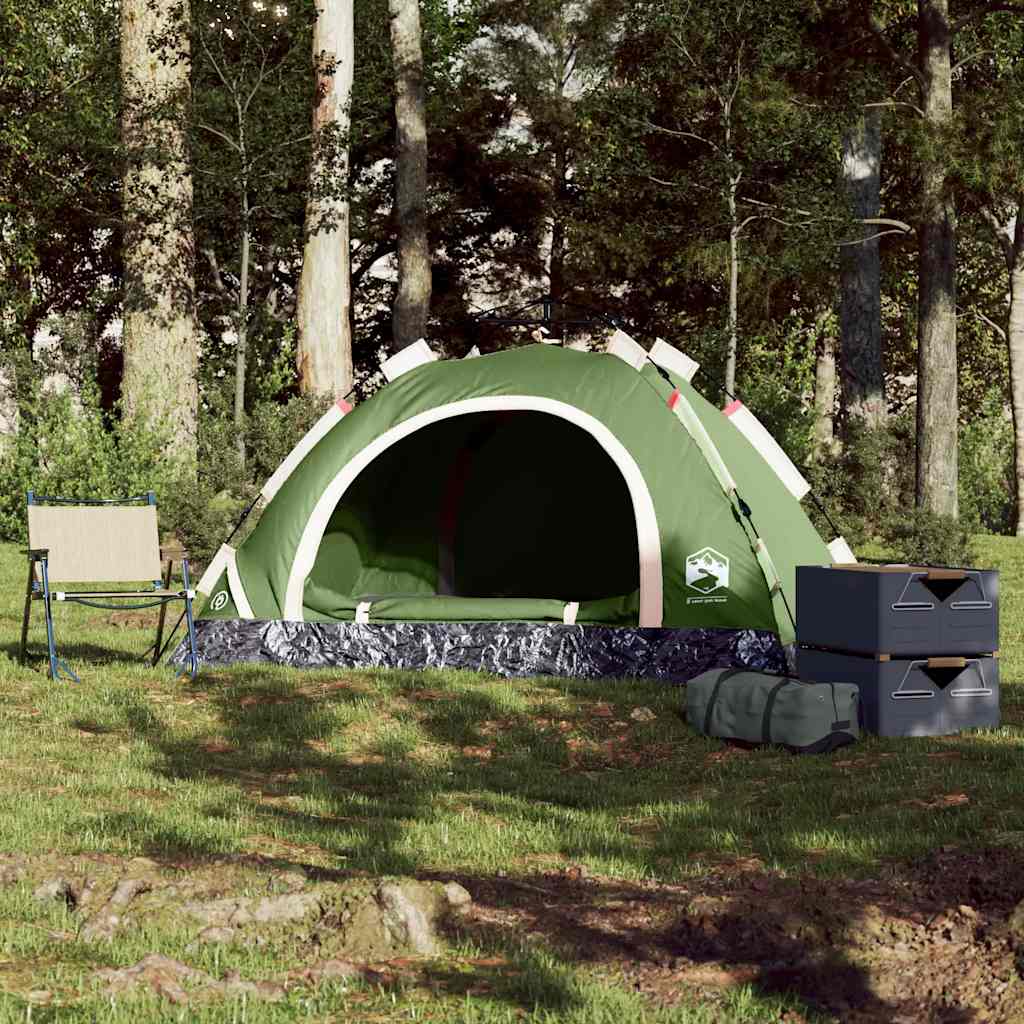 Vidaxl Tent 2 Personne Fast Release Green