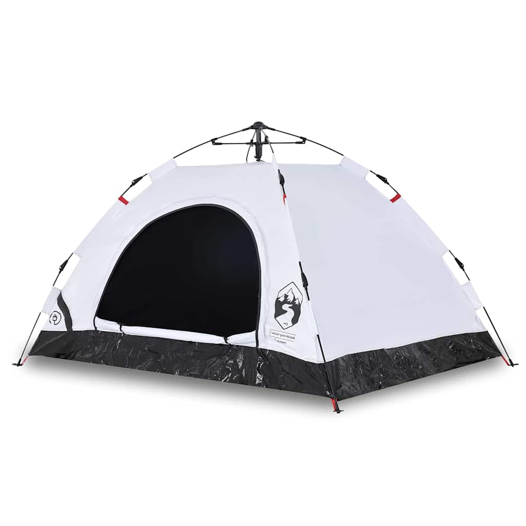 VidaXL Tent 2-person fast release blackout stuff white