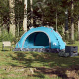 Tenda Vidaxl Release veloce per 4 persone blu