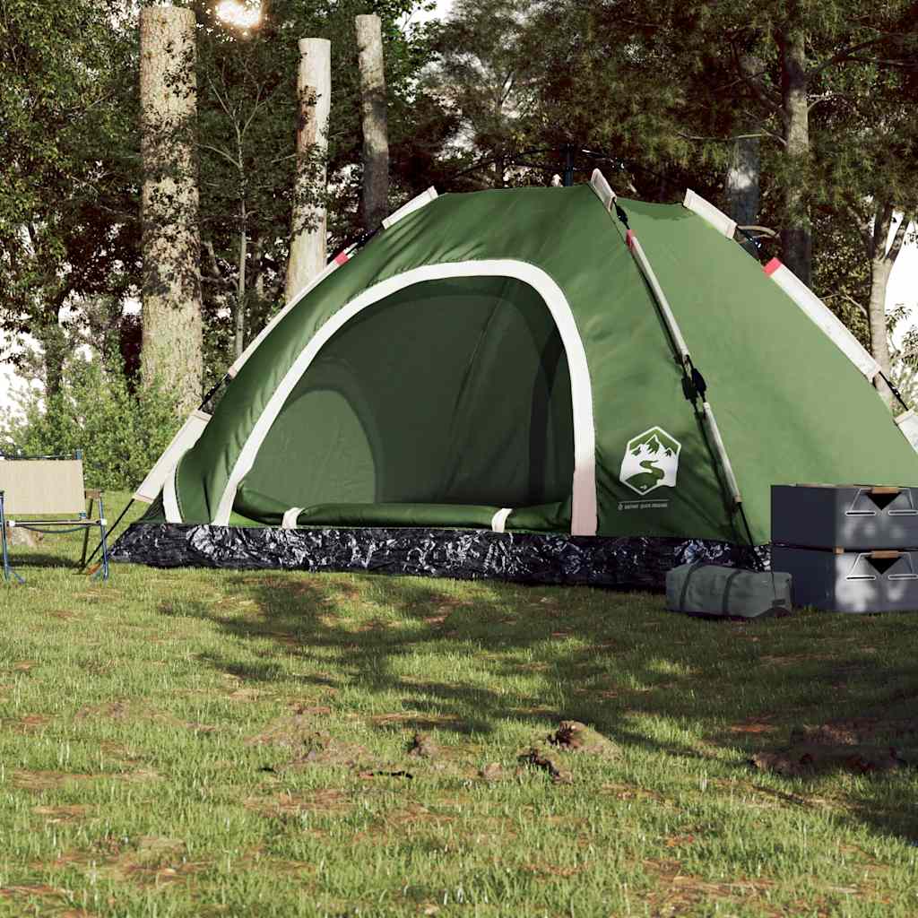 Vidaxl Tent 5 persone Release Fast Green