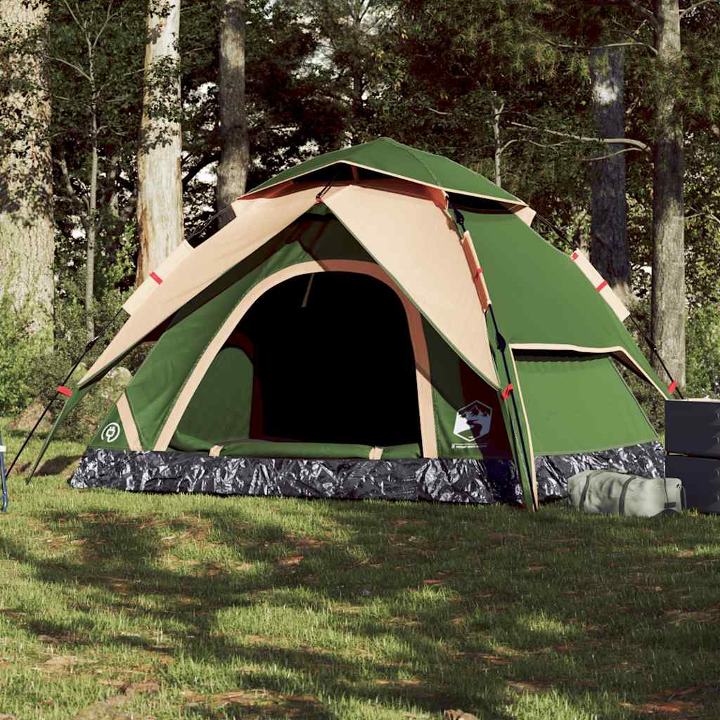 Vidaxl Dome Tent 5-person Fast Release Green