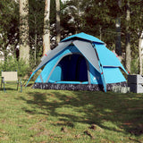 Vidaxl Dome Tält 5-person Fast Release Blue