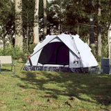 Vidaxl Dome Tent 2-osobowy szybki wydawanie Blackout Tabin White