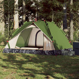 Vidaxl Dome Tent Tende a 3 persone Release Fast Green