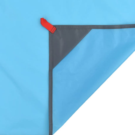 Vidaxl picknickkleed met haringen 205x155 cm blauw
