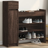 VidaXL shoe cabinet 100.5x28x100 cm Cut wood brown oak colored