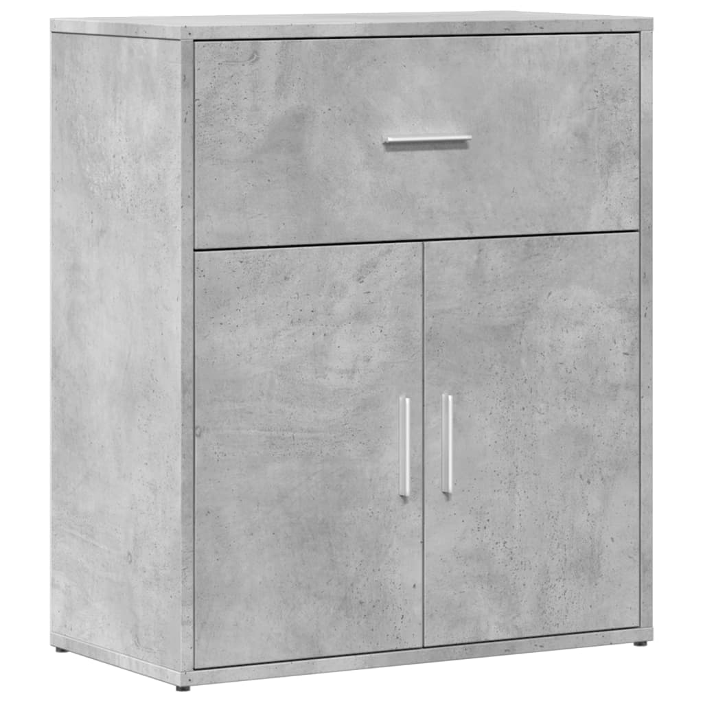 Vidaxl dressoir 60x31x70 cm bewerkt hout betongrijs