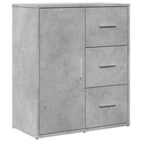 Vidaxl dressoir 60x31x70 cm bewerkt hout betongrijs