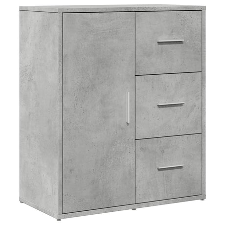Vidaxl dressoir 60x31x70 cm bewerkt hout betongrijs