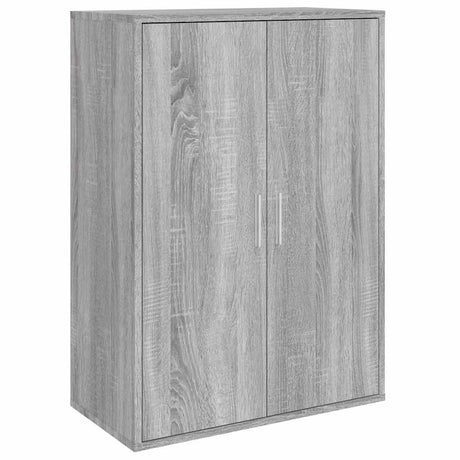 Vidaxl dressoir 60x31x84 cm bewerkt hout grijs sonoma