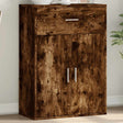 Vidaxl dressoir 60x30x84 cm bewerkt hout gerookt eikenkleurig