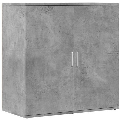 Vidaxl dressoir 79x38x80 cm bewerkt hout betongrijs