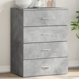 Vidaxl dressoir 60x39x80 cm bewerkt hout betongrijs