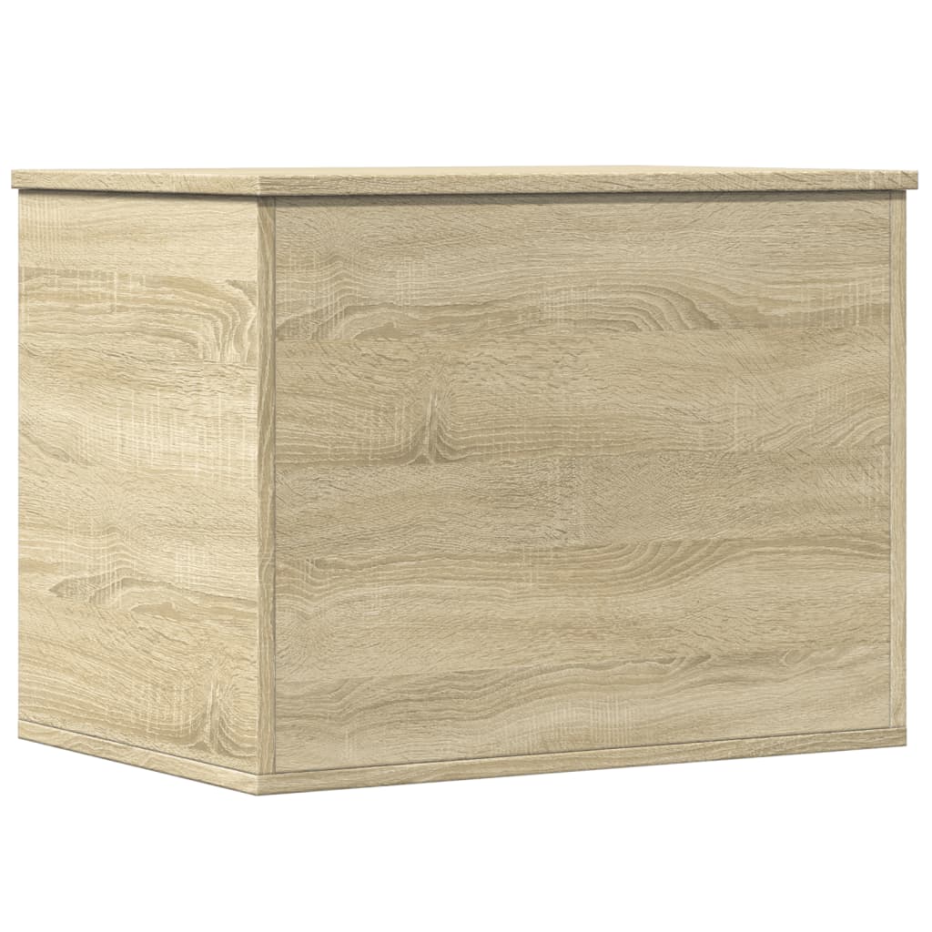 Vidaxl opbergbox 60x42x46 cm bewerkt hout sonoma eikenkleurig