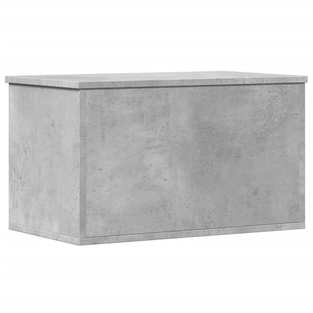 Vidaxl opbergbox 60x35x35 cm bewerkt hout betongrijs