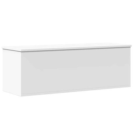 Vidaxl opbergbox 102x35x35 cm bewerkt hout wit
