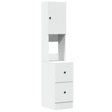 Vidaxl keukenkast 35x50x180 cm bewerkt hout wit