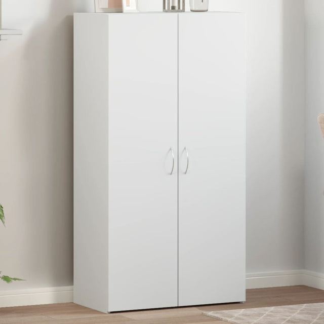 Vidaxl archiefkast 60x32x115 cm bewerkt hout wit