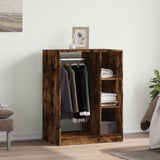 Vidaxl Wardrobo 77x48x102 cm huet Holz gefëmmt oak faarweg