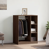 VidaXL Wardrobe 77x48X102 CM Practled Wood Brown Oak colored