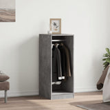 VIDAXL -Garderobe 48x41x102 cm verarbeitete Holzbetonglijs