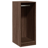 VIDAXL -Garderobe 48x41x102 cm praktische Holzbraune -Eichefarbe