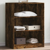 Vidaxl Wardrobe 77x48x102 CM Practled Wood Smoked Oak Kolor