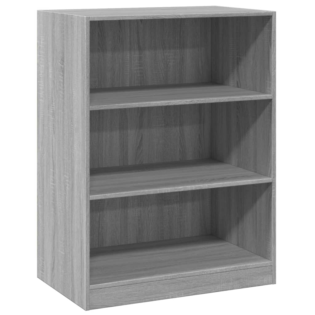 VIDAXL -Garderobe 77x48x102 cm praktiziertes Holzgrau Sonoma Eiche farbig