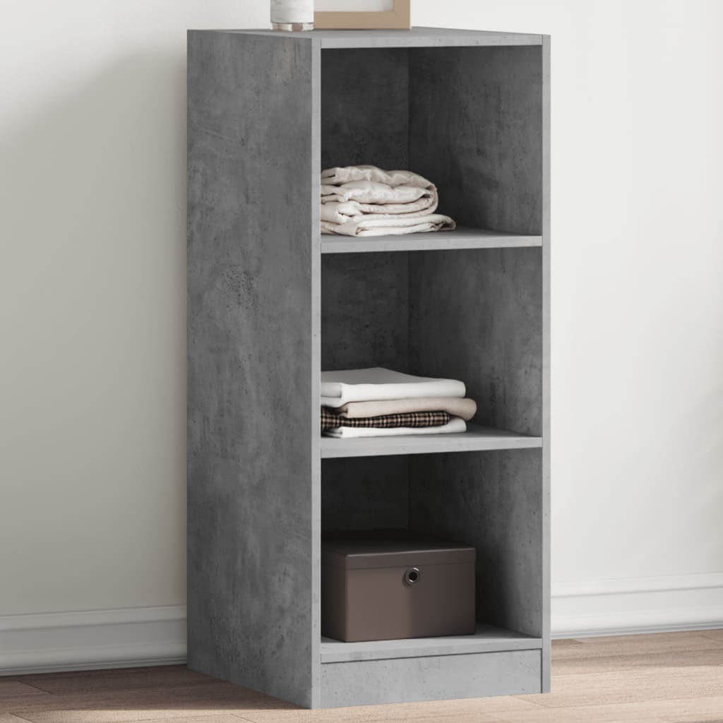 VIDAXL -Garderobe 48x41x102 cm verarbeitete Holzbetonglijs