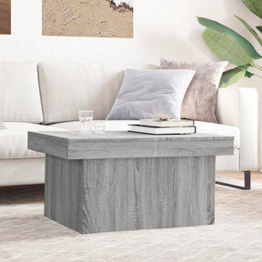 Vidaxl salontafel 100x55x40 cm bewerkt hout grijs sonoma eikenkleurig