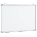 Vidaxl whiteboard magnetisch 80x60x1,7 cm aluminium