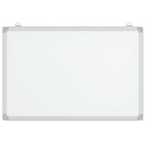 Vidaxl whiteboard magnetisch 80x60x1,7 cm aluminium