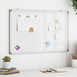 Vidaxl whiteboard magnetisch 100x60x1,7 cm aluminium