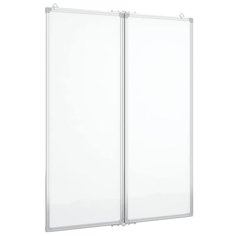 Vidaxl whiteboard magnetisch inklapbaar 80x100x1,7 cm aluminium