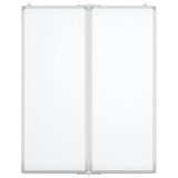 Vidaxl whiteboard magnetisch inklapbaar 80x100x1,7 cm aluminium