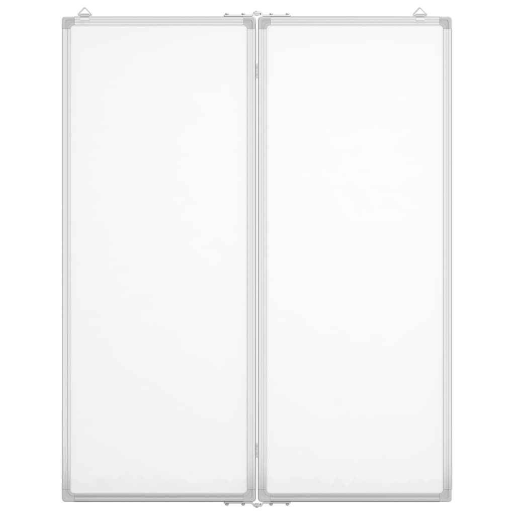 Vidaxl Whiteboard Magnetycznie składane 80x100x1,7 cm aluminium