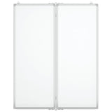 Vidaxl Whiteboard Magnetycznie składane 80x100x1,7 cm aluminium